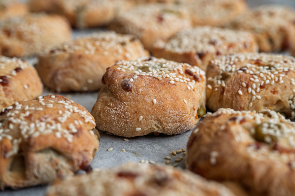לחמניות ביסים זיתים